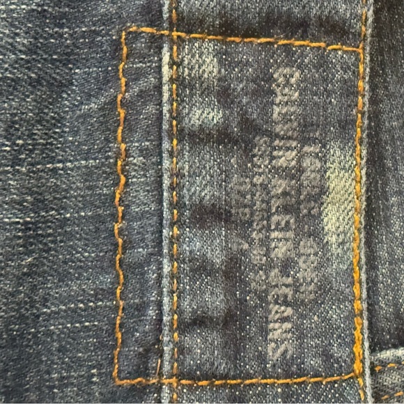 Men’s Calvin Klein Relaxed Fit Straight Jeans. Size 36x32 - Picture 15 of 16